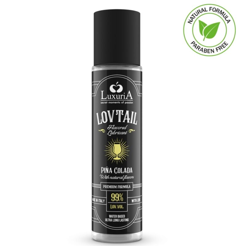 INTIMATELINE LUXURIA Luxuria water based lovtail lubricant piña colada 60 ml