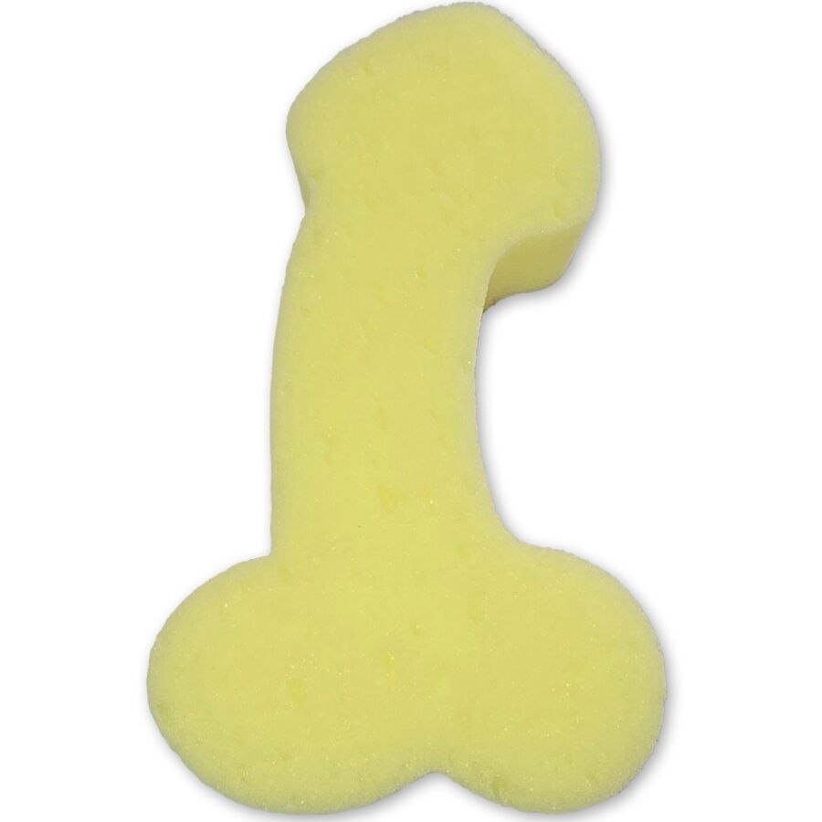 DIABLO PICANTE - YELLOW PENIS-SHAPED SPONGE