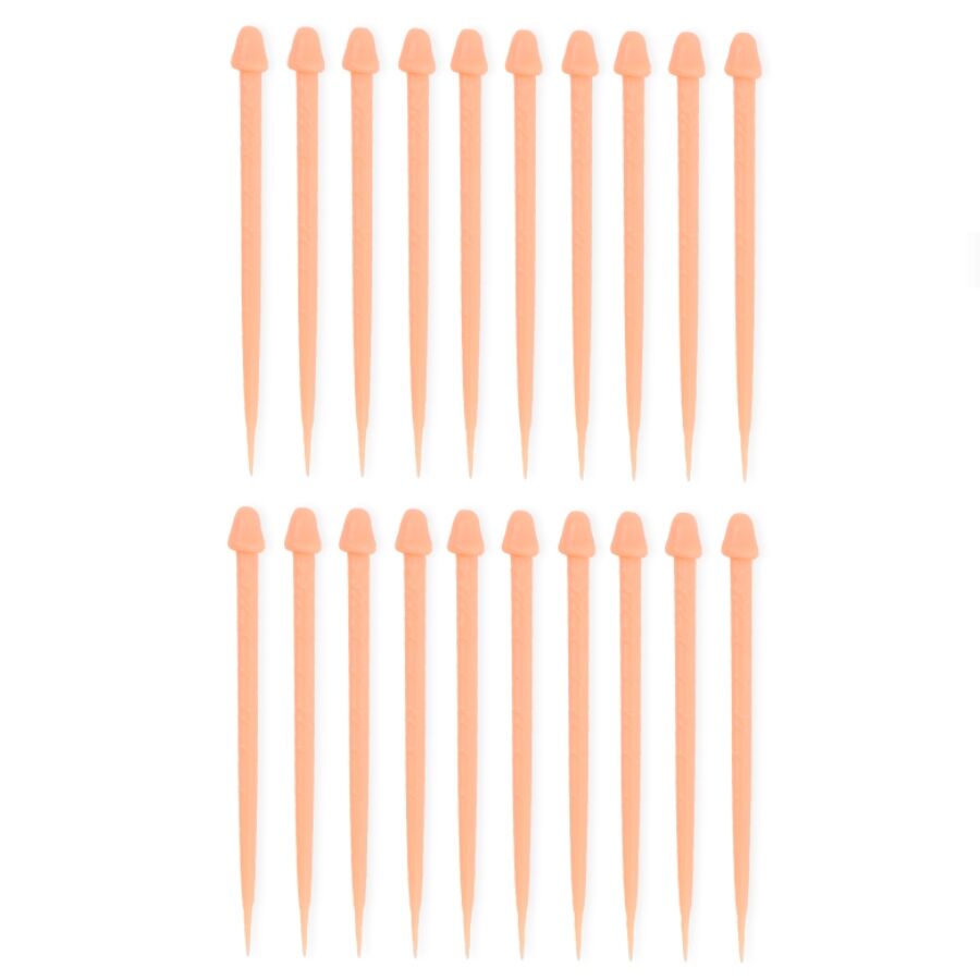 DIABLO PICANTE - PENIS SPIDERED STICKS FOR MEAT 20 UNITS