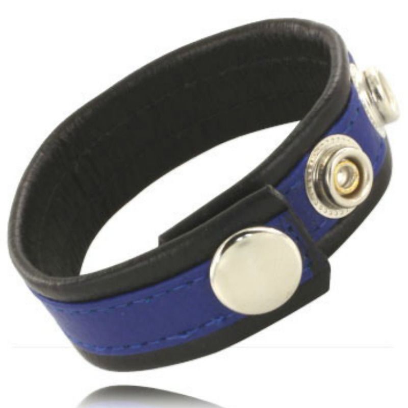 LEATHER BODY Adjustable leather strap for penis