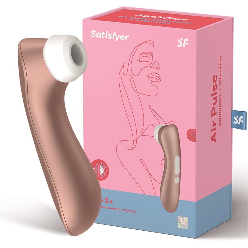 Pro 2+ Clitoris Sucker with Vibration Rose Gold