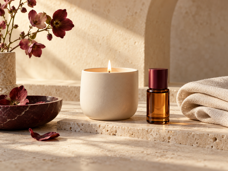 SINROOM — Massage oils & candles