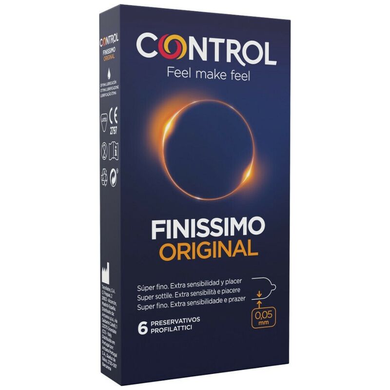 CONTROL CONDOMS Finissimo original 6 units