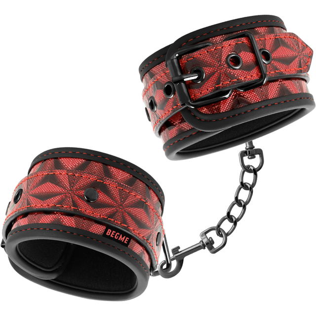 BEGME RED EDITION Red edition premium ankle cuffs with neoprene lining