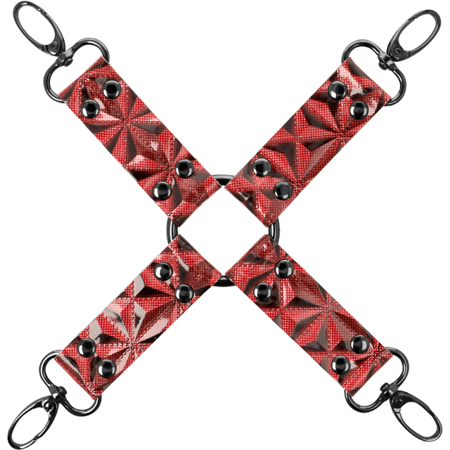 BEGME RED EDITION Red edition premium vegan leather hog tie