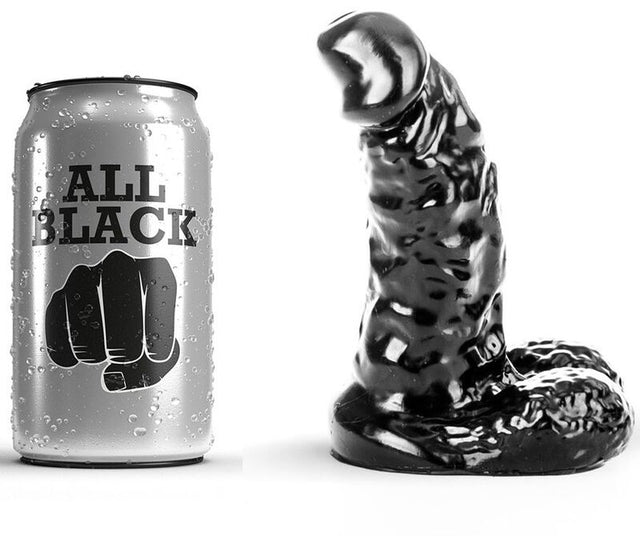 ALL BLACK Dildo 13 cm