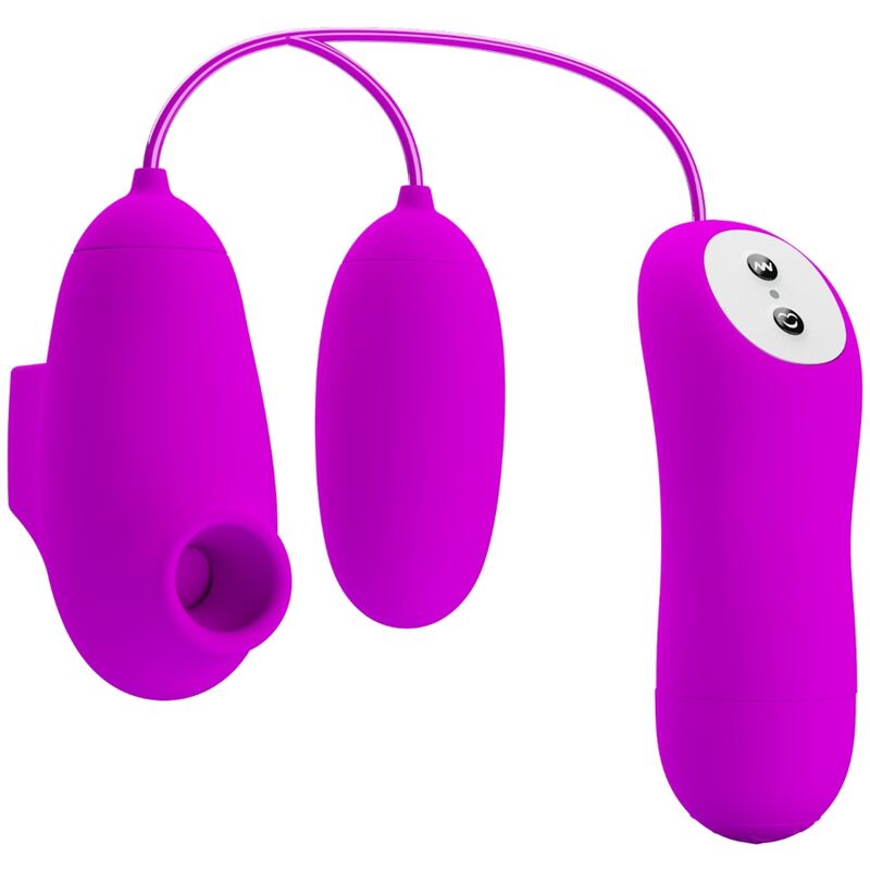 PRETTY LOVE - VIBRATING BULLET AND SUCTION CUP