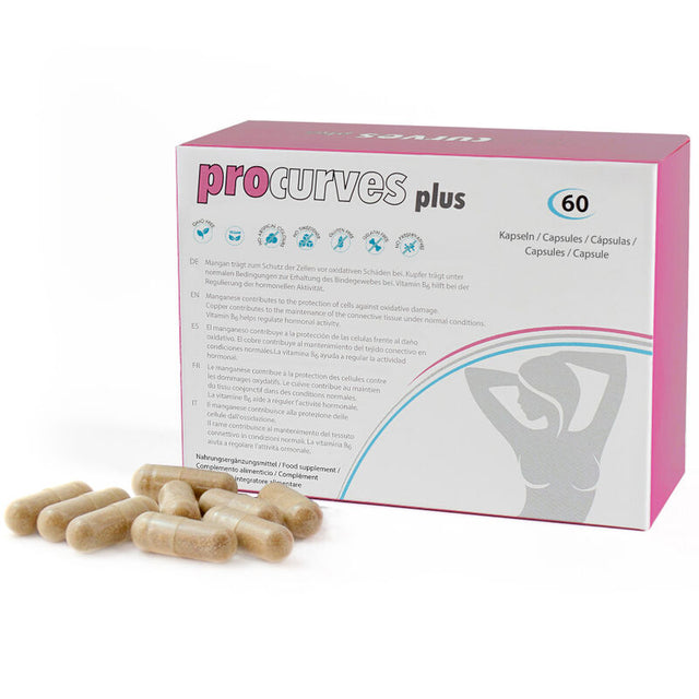 500COSMETICS Procurves plus natural breast enhancement capsules