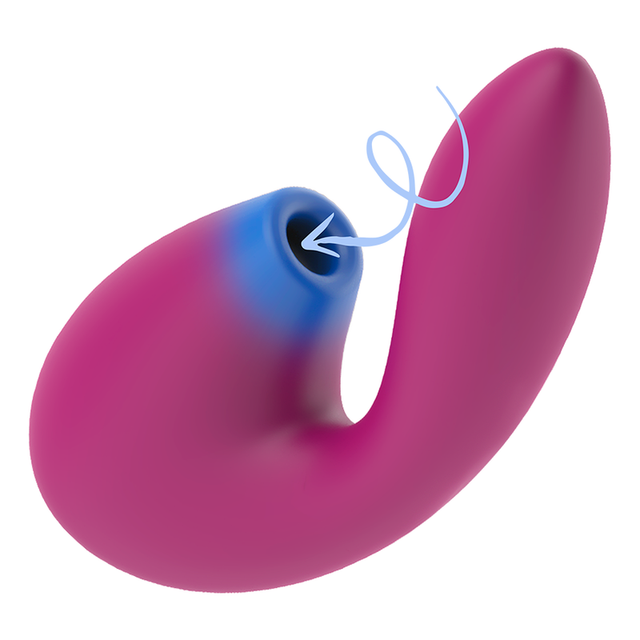 COVERME Clitoral sucker & powerful G-Spot rush vibrator
