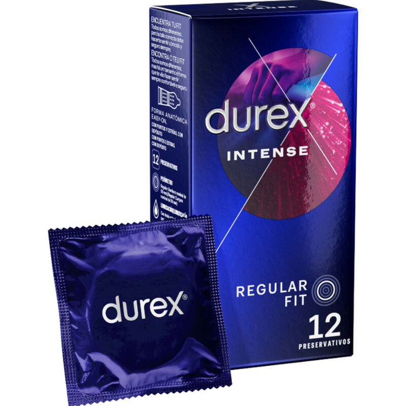 DUREX CONDOMS Intense orgasmic 12 units