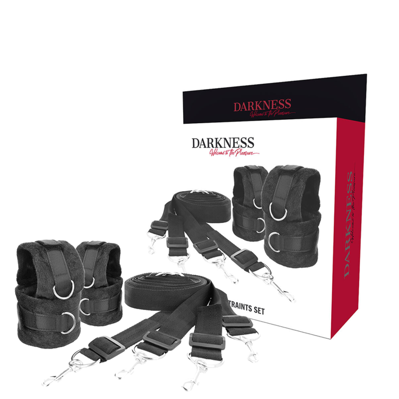 DARKNESS BONDAGE Bed ties set