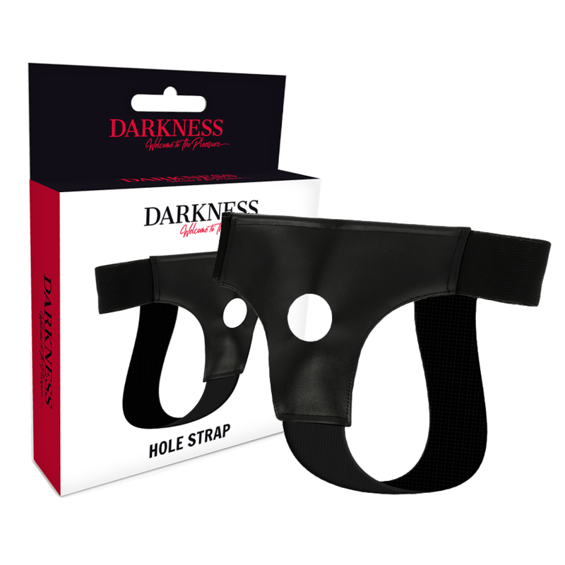 DARKNESS SENSATIONS Harness with hole one size