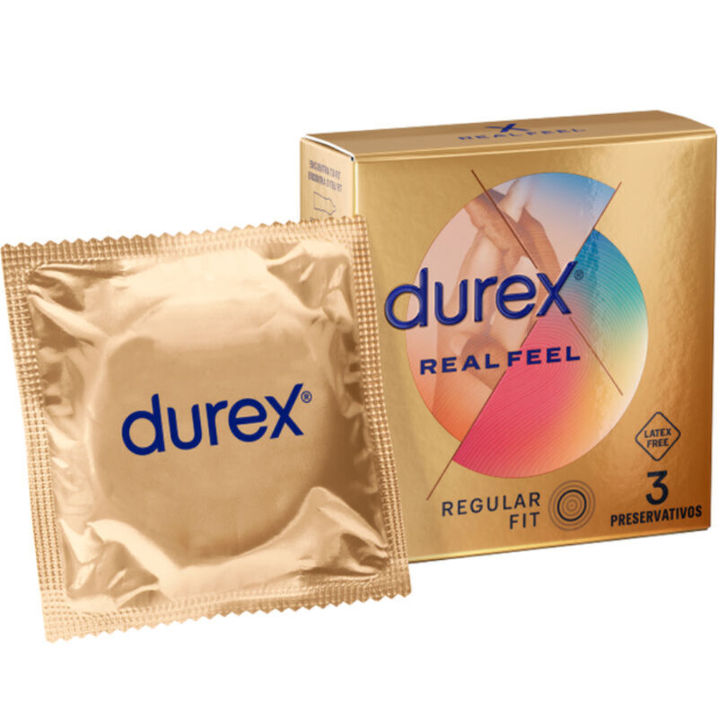 DUREX CONDOMS Real feel condoms 3 units