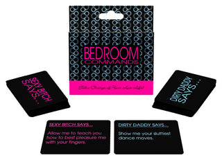 Bedroom commands card game /en