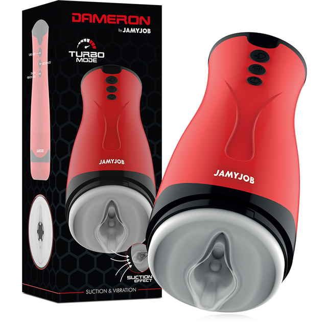 JAMYJOB Dameron suction and vibration masturbator