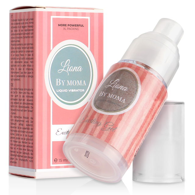 LIONA BY MOMA Liquid vibrator exciting gel15 ml