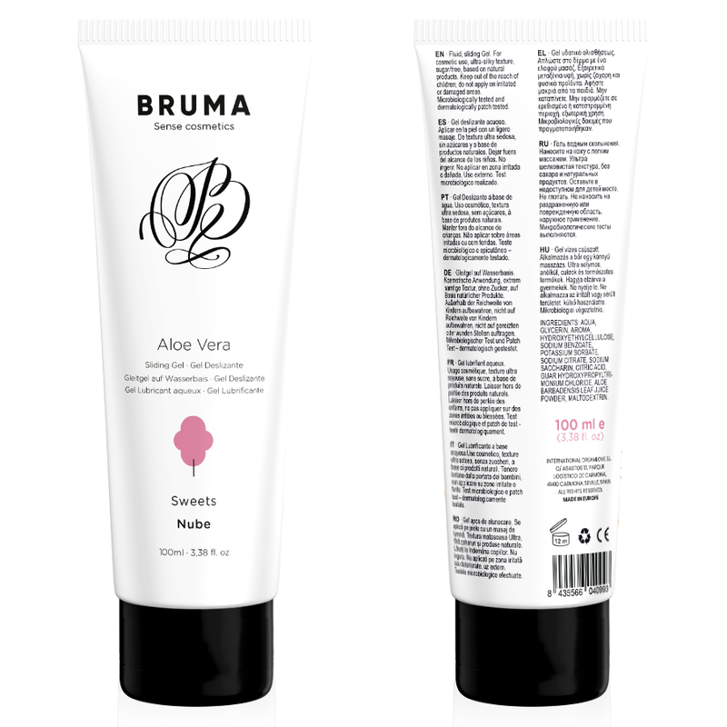 BRUMA Aloe vera sliding gel sweets flavor 100 ml