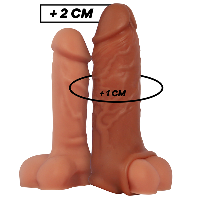 VIRILXL - LIQUID SILICONE V9 BROWN PENIS EXTENSION