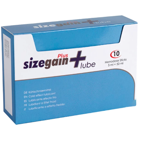 500COSMETICS Sizegain plus lube cold effect
