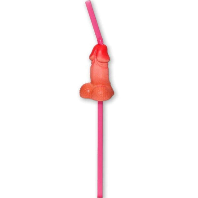 DIABLO PICANTE Bag of 5 natural big penis straws