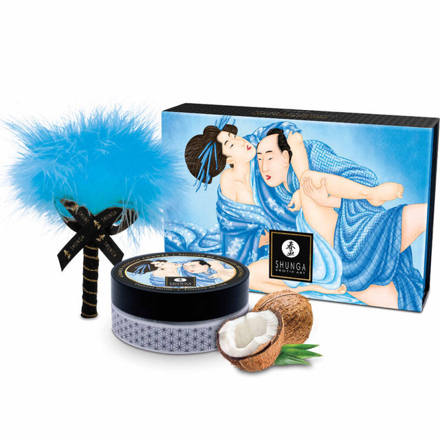 SHUNGA BODY POWER Edible coconut massage powder kit