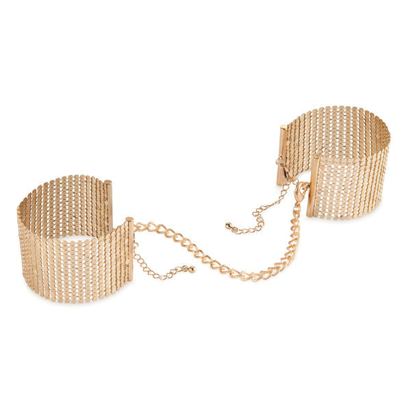 BIJOUX INDISCRETS - DÃSIR MÃTALLIQUE GOLDEN METAL MESH HANDCUFFS