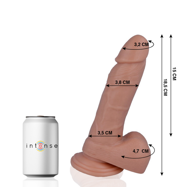 MR. INTENSE DILDOS 14 realistic cock 18.5 cm -o- 3.8 cm