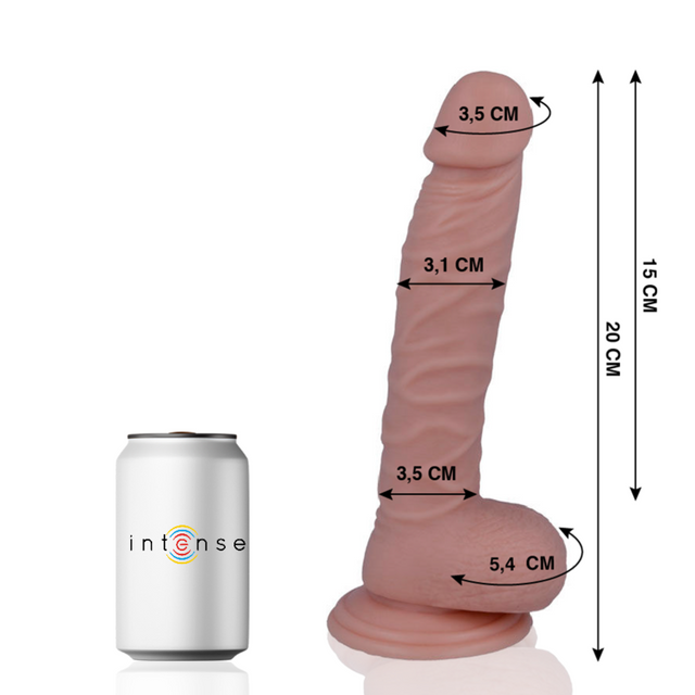 MR. INTENSE DILDOS 19 realistic cock 20 cm -o- 3.1 cm