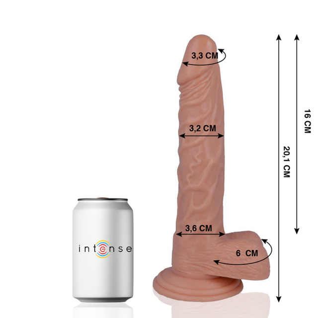 MR. INTENSE DILDOS 21 realistic cock 20.1 cm -o- 3.2 cm