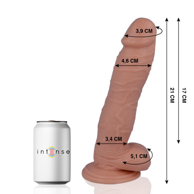 MR. INTENSE DILDOS 24 realistic cock 21 cm -o- 4.6 cm