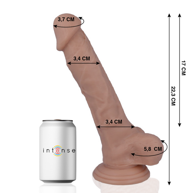 MR. INTENSE DILDOS 28 realistic cock 22.3 cm -o- 3.4 cm