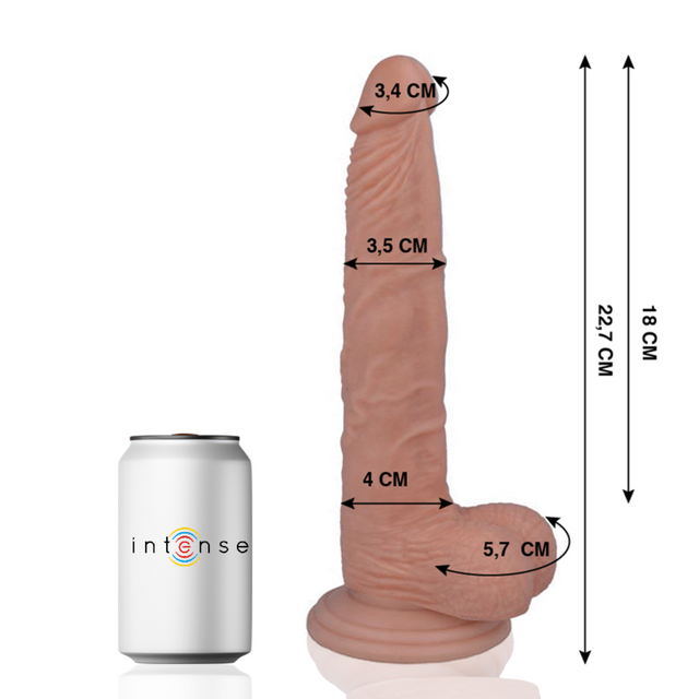 MR. INTENSE DILDOS 29 realistic cock 22.7 cm -o- 3.5 cm