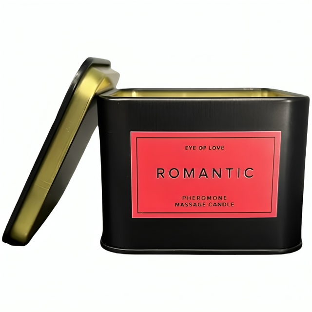 EYE OF LOVE Romantic massage candle for men 150 ml