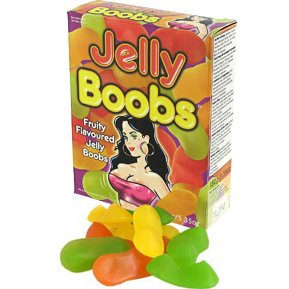 SPENCER & FLETWOOD Chewable candy in the shape of breasts