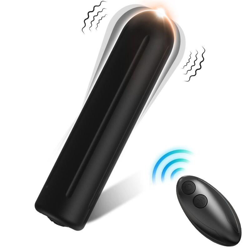 ARMONY STIMULATORS Warhead vibrator bullet remote control black 2 cm x 8.8 cm