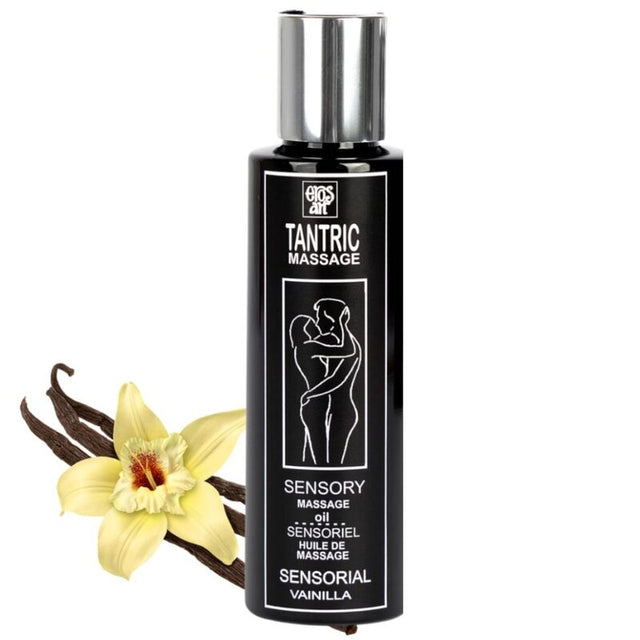 EROS-ART Natural tantric massage oil and aphrodisiac vanilla 100 ml