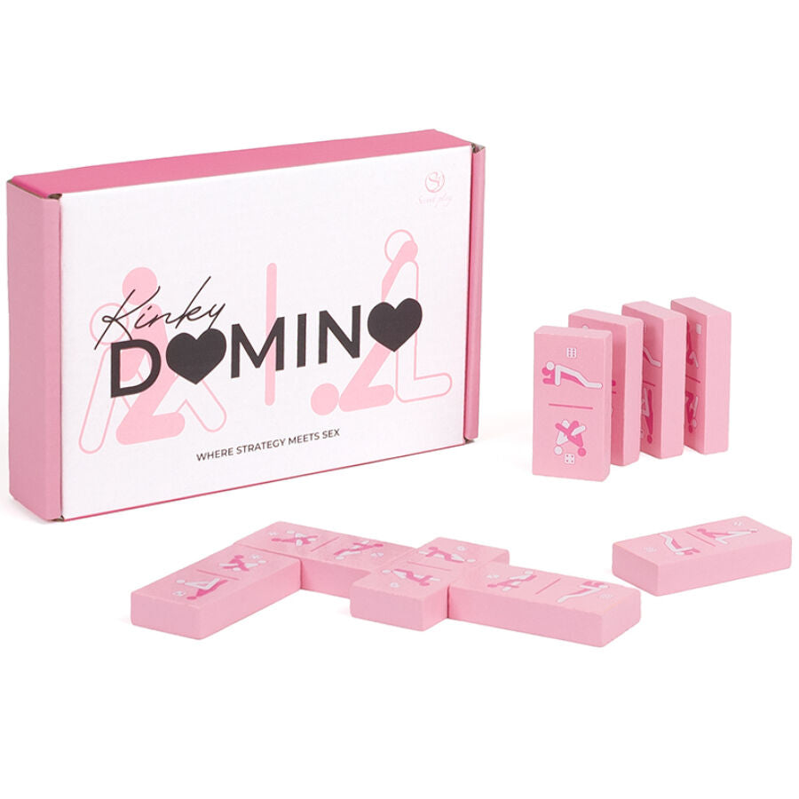 SECRETPLAY 100% GAMES Kinky domino wooden game