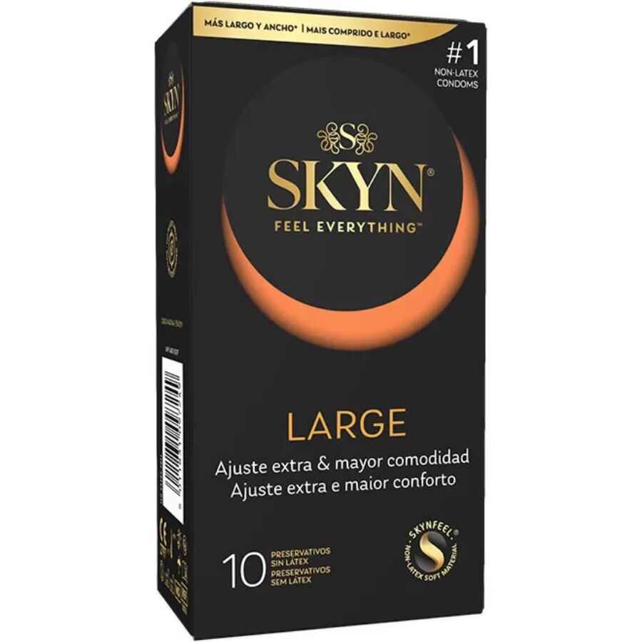 SKYN Large extra adjustment condoms 10 units