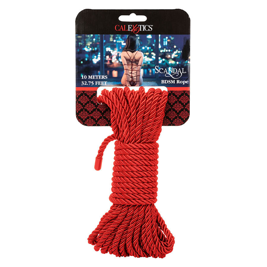 CALEXOTICS Scandal red BDSM rope 10 m
