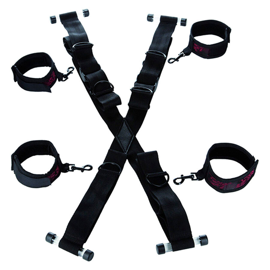 CALEXOTICS Scandal cross-shaped door handcuffs
