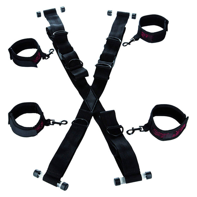 CALEXOTICS Scandal cross-shaped door handcuffs