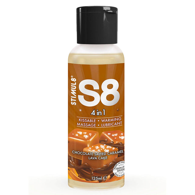 STIMUL8 S8 4 in 1 chocolate and salted caramel dessert lubricant 125 ml