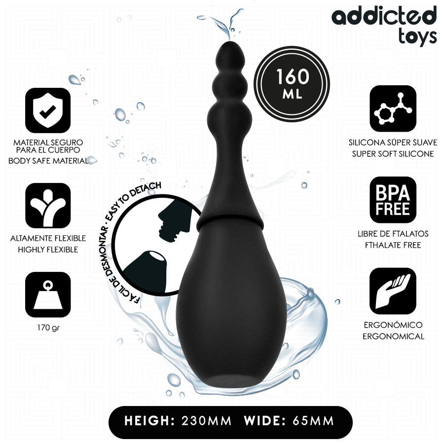 ADDICTED TOYS Travel cleaner silicone model 4