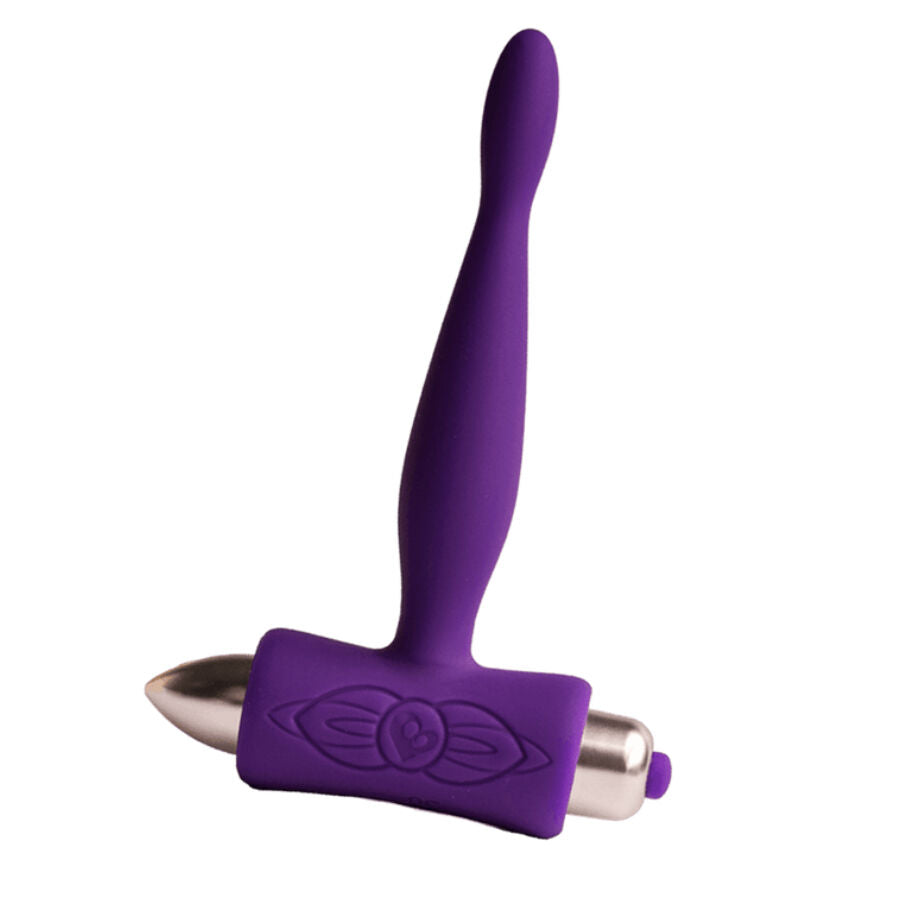 ROCKS- OFF - PETITE SENSATIONS TEAZER ANAL PLUG VIBRATOR PURPLE