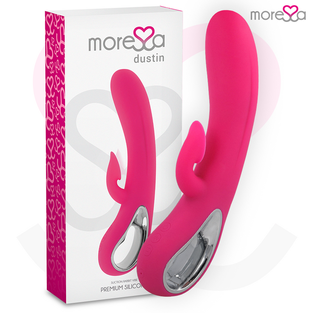 MORESSA Dustin clitoral suction and powerful vibration premium silicone rechargeable
