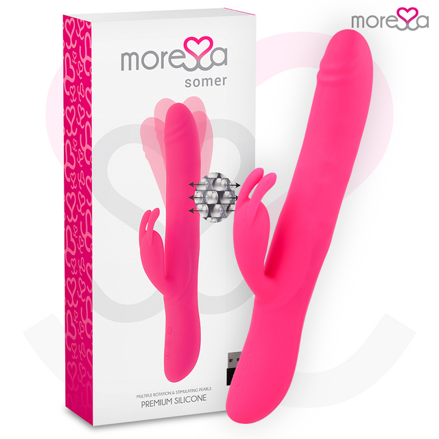MORESSA Somer premium vibrator with multiple rotation
