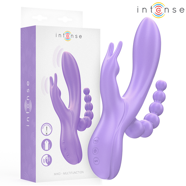 INTENSE HIGH TECH Miko triple vibrator rabbit & stimulator & anal 7 vibrations
