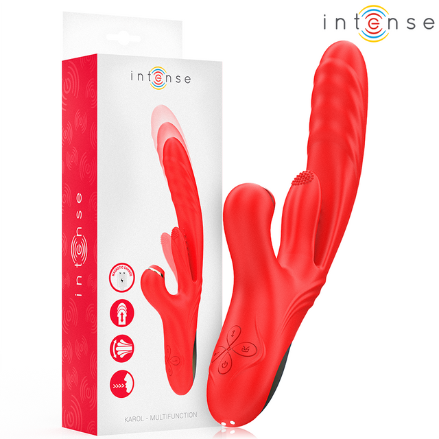 INTENSE HIGH TECH Karol multifunction vibrator thrust & stimulation & stimulating waves