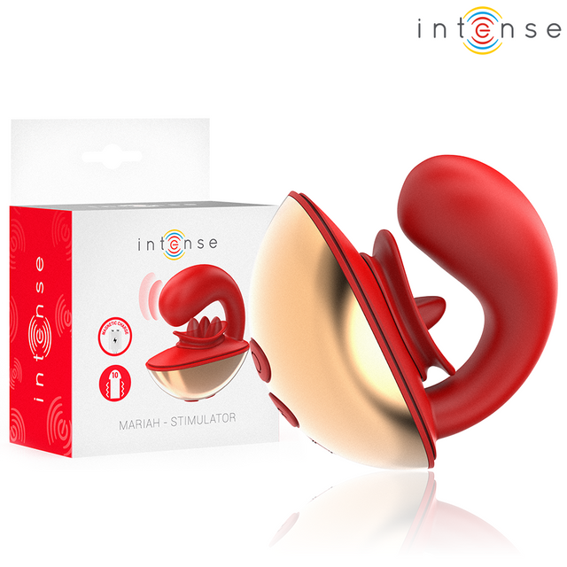 INTENSE HIGH TECH Mariah vibrator & stimulator in u shape 10 vibrations
