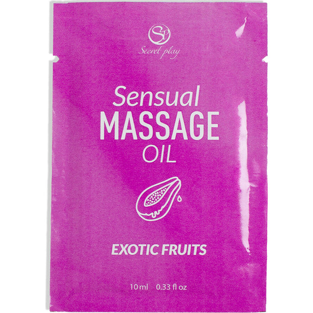 SECRETPLAY COSMETIC Single-dose exotic fruits massage oil 10 ml